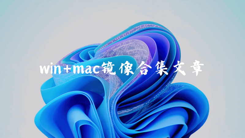 win+mac收集镜像-浩旭的资源站