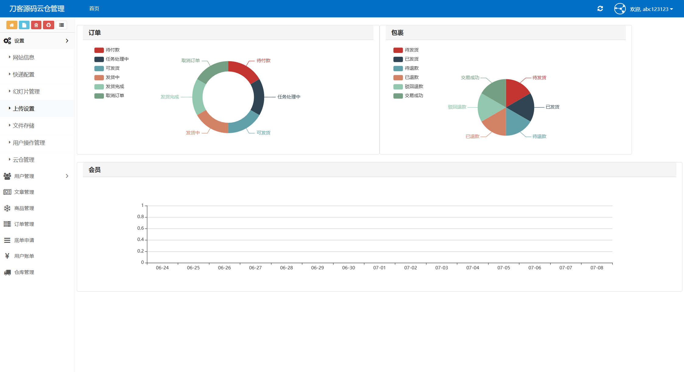 最新全开源礼品代发系统源码/电商快递代发/一件代发系统-浩旭的资源站