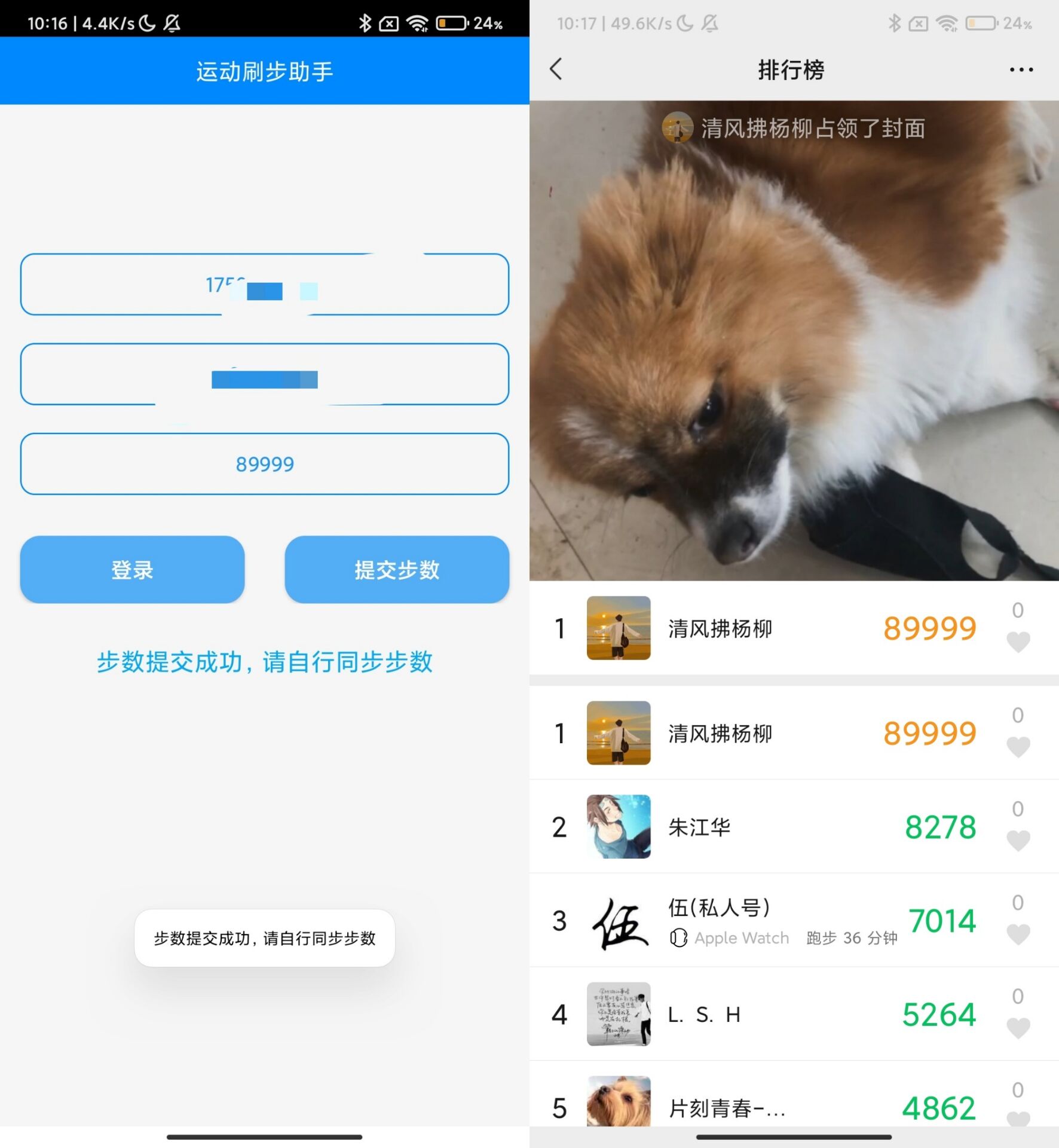 布偶步数助手 支持QQ微信支付宝-浩旭的资源站