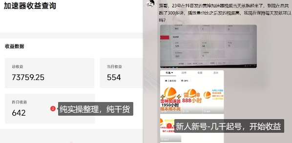 游戏加速器项目4.0_最新打法思路(爱玩游戏也能边玩边被动收益)-浩旭的资源站